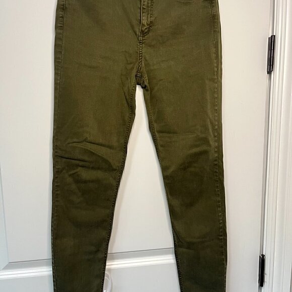 SP Black Label Kendall Super Skinny Jean Size 31 Olive EUC - Picture 2 of 4